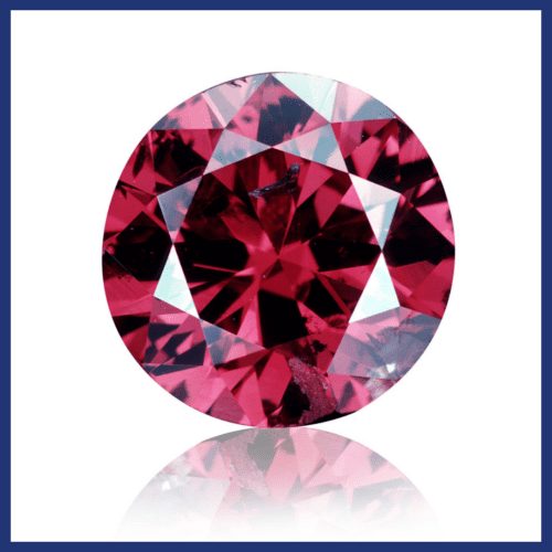Red diamonds on a black background