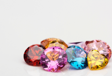 A Rainbow of Fancy Colored Diamonds blog post