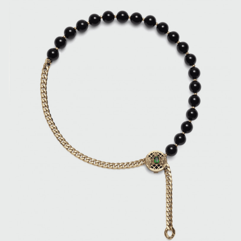Balmain Fine Jewelry - Gold and Black Bracelet