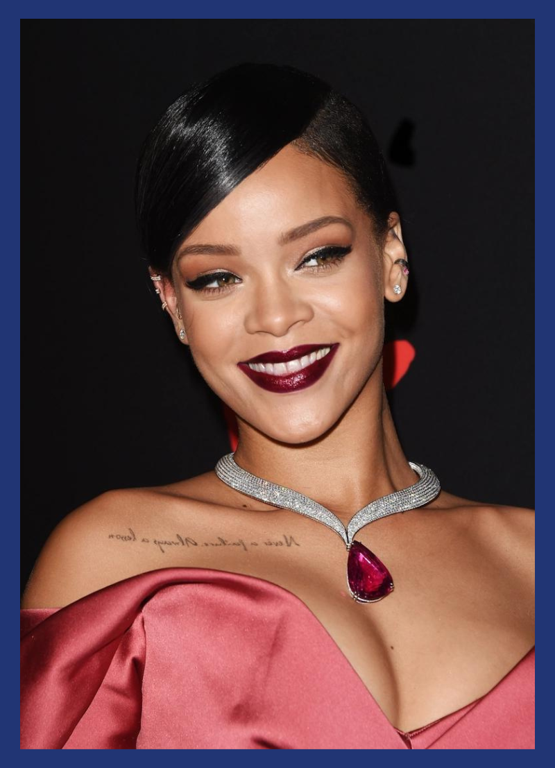 Rihanna Ruby Jewelry