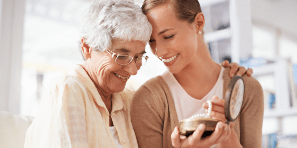 Grandmother and Daughter