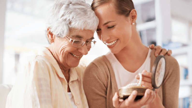 Grandmother and Daughter