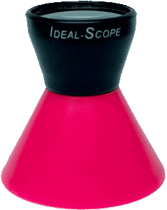 Pink and black ideal scope instrument