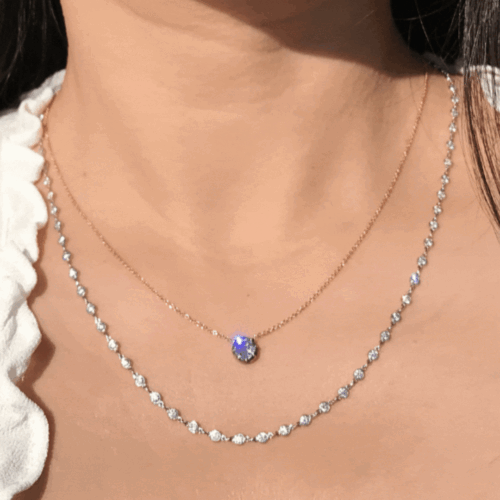 Diamond by the yard necklace or bracelet.