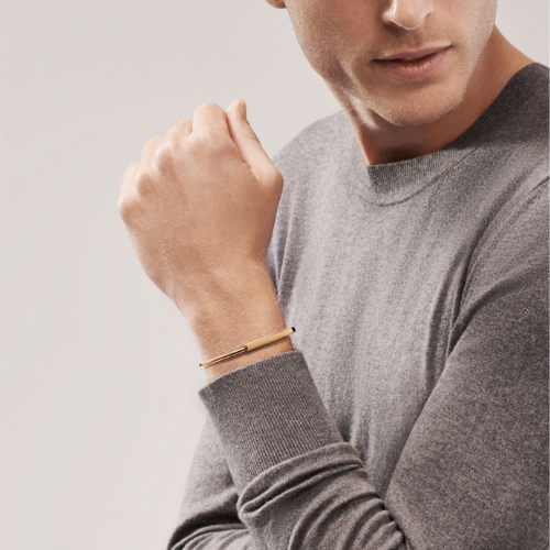 Tiffany Lock Bangle in Yellow Gold