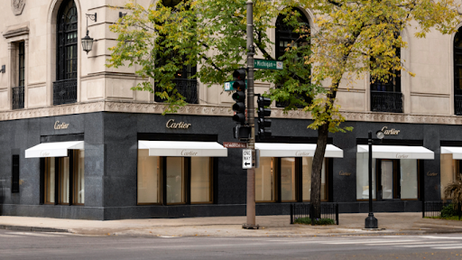 Cartier's Chicago storefront