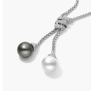 Pearl and Diamond Necklace