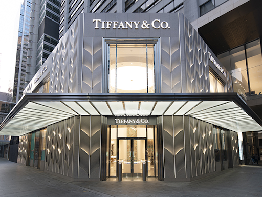 Tiffany & Co's glamorous Sydney storefront
