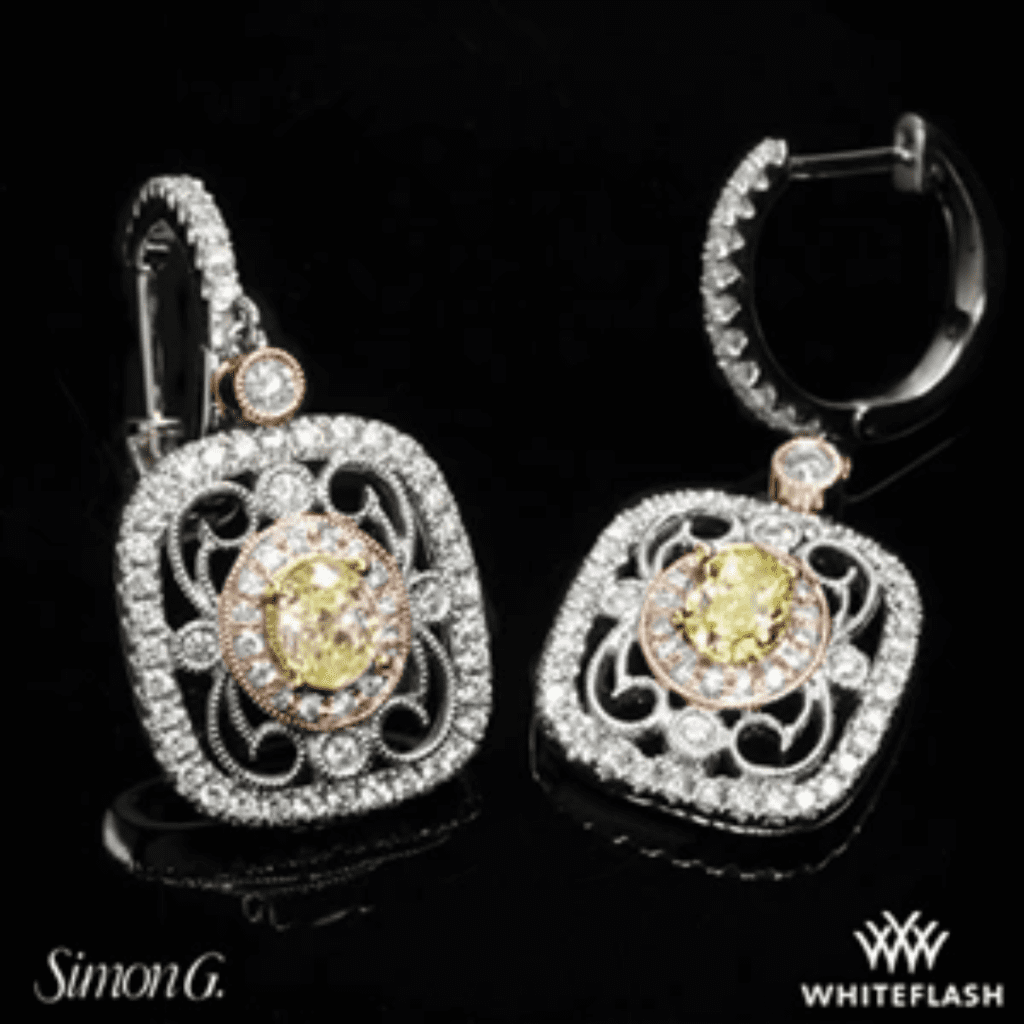 Duchess Diamond Earrings at Whiteflash