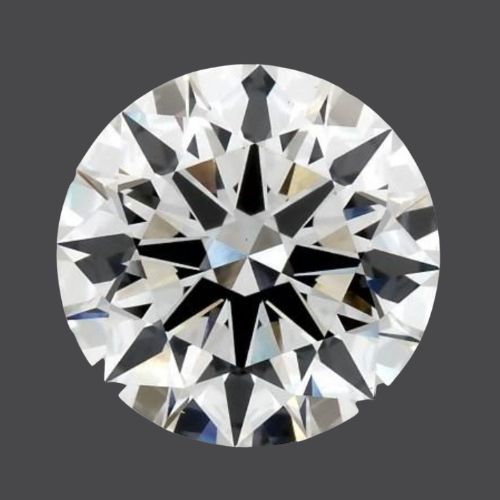 2.01ct F VS1 True Hearts Round Lab-Grown Diamond at James Allen