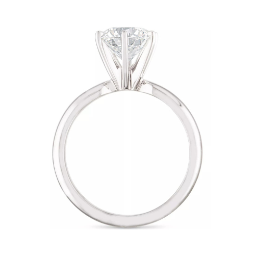 Certified Diamond Solitaire Engagement Ring (2 ct. t.w.) in 14k White Gold at Macy's