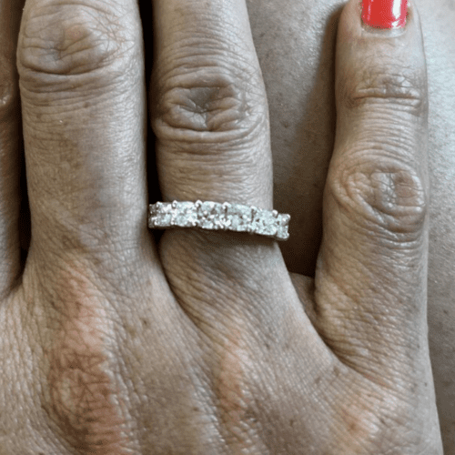 JOTW July 28 Seven stone diamond ring
