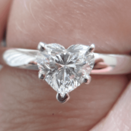 July 6, 2023 TBT James Allen heart-shaped diamond ring