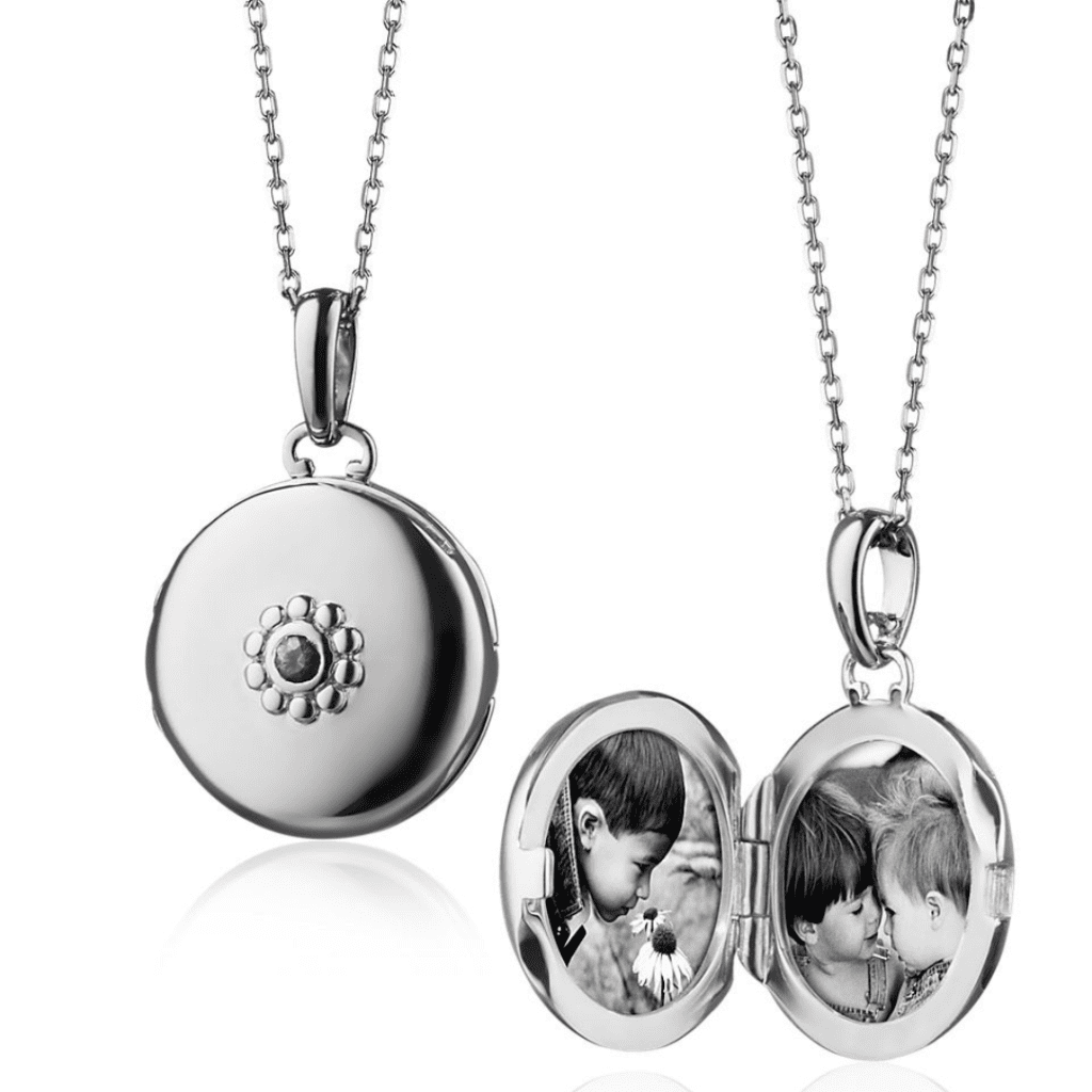 Monica Rich Kosann Petite Sapphire Locket at Blue Nile