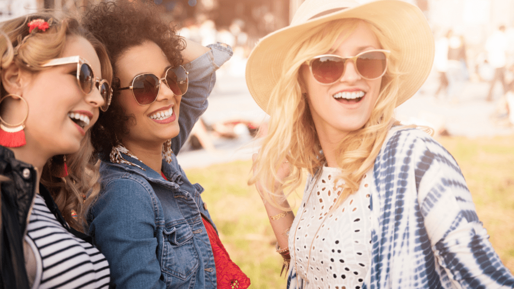 Ladies enjoying Summer