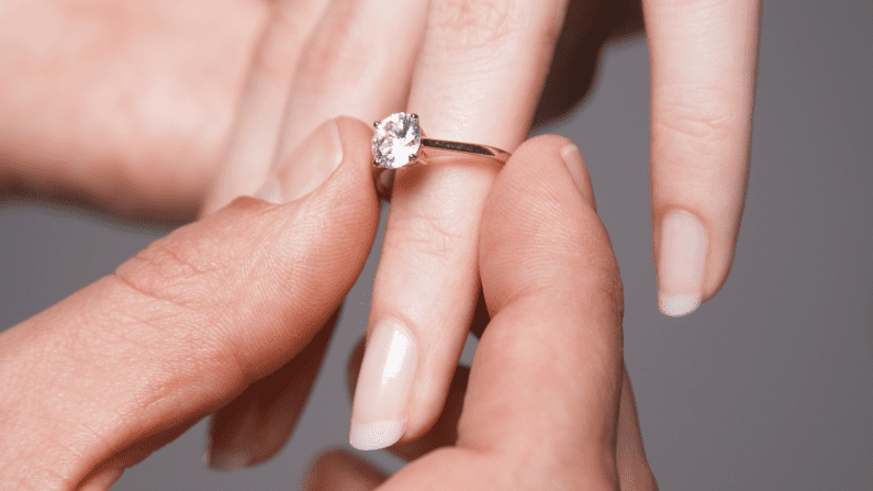 Simple Engagement Rings