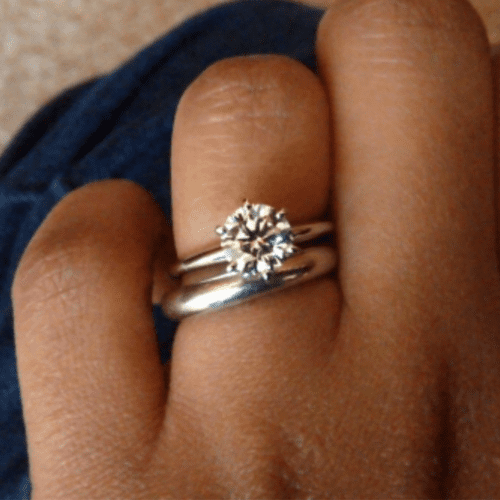 Blue Nile Round Brilliant Diamond Ring