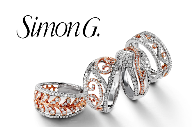 Simon G Wedding Rings