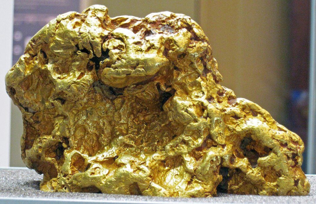 Gold rock