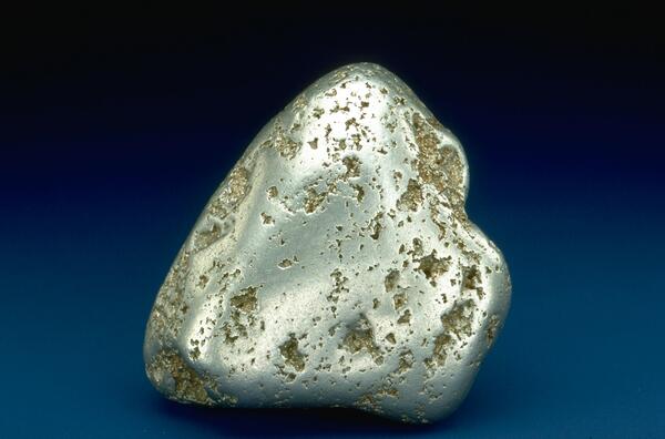 White gold rock