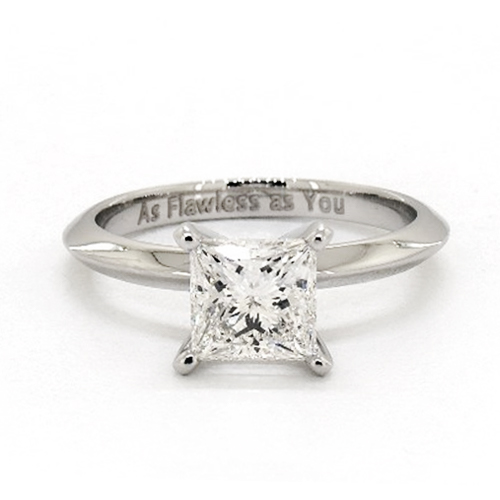 14K White Gold 2mm Knife Edge Solitaire Engagement Ring at James Allen