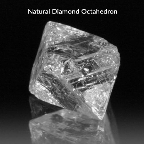 Natural Octahedron Diamond