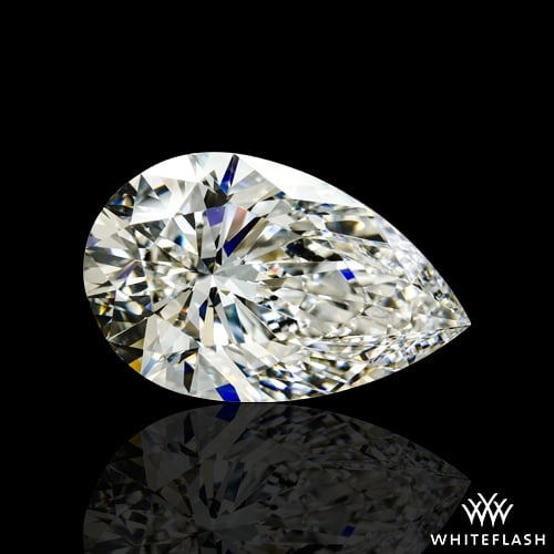 3.01 ct G VS1 Pear Cut Precision Lab Grown Diamond and Certificate at Whiteflash