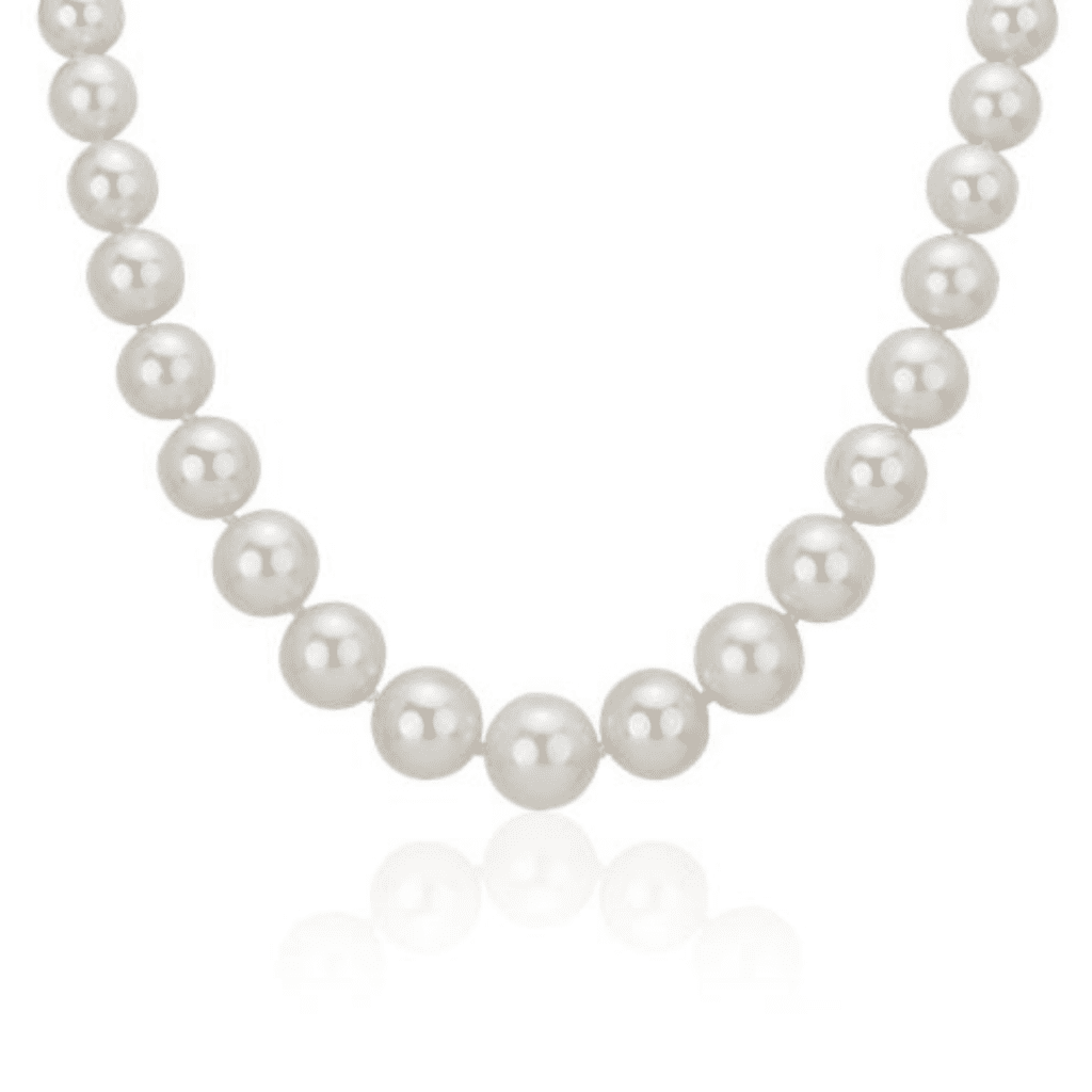 Extraordinary Collection: 10-12.9mm Graduated South Sea Pearl Strand Necklace With Diamond Clasp at Blue Nile