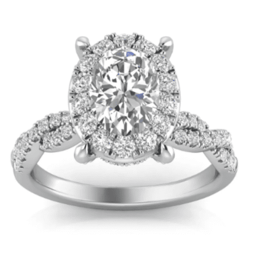 Lab-Grown Diamond Engagement Ring