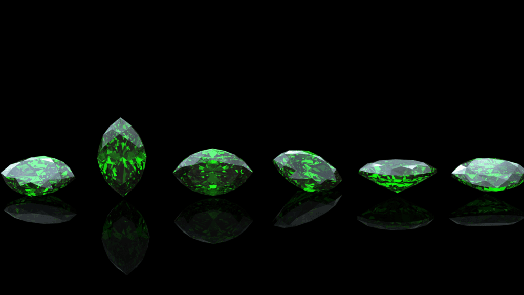 May birthstone, emerald