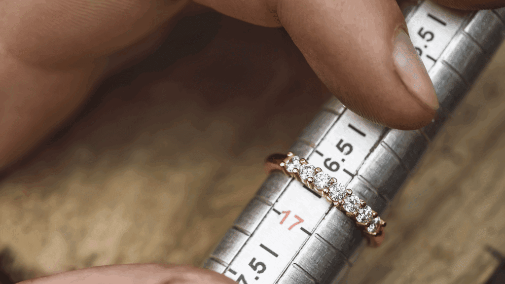 most common ring sizes